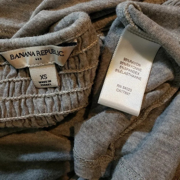 Banana Republic XS grey open front swing Cardigan - Picture 5 of 5